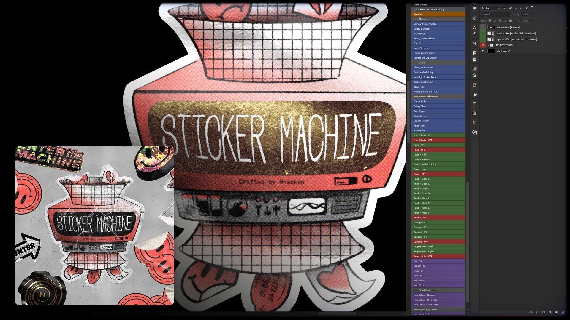 Sticker Machine - Getting Started