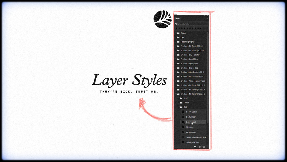 Installing Layer Styles - Adobe Photoshop