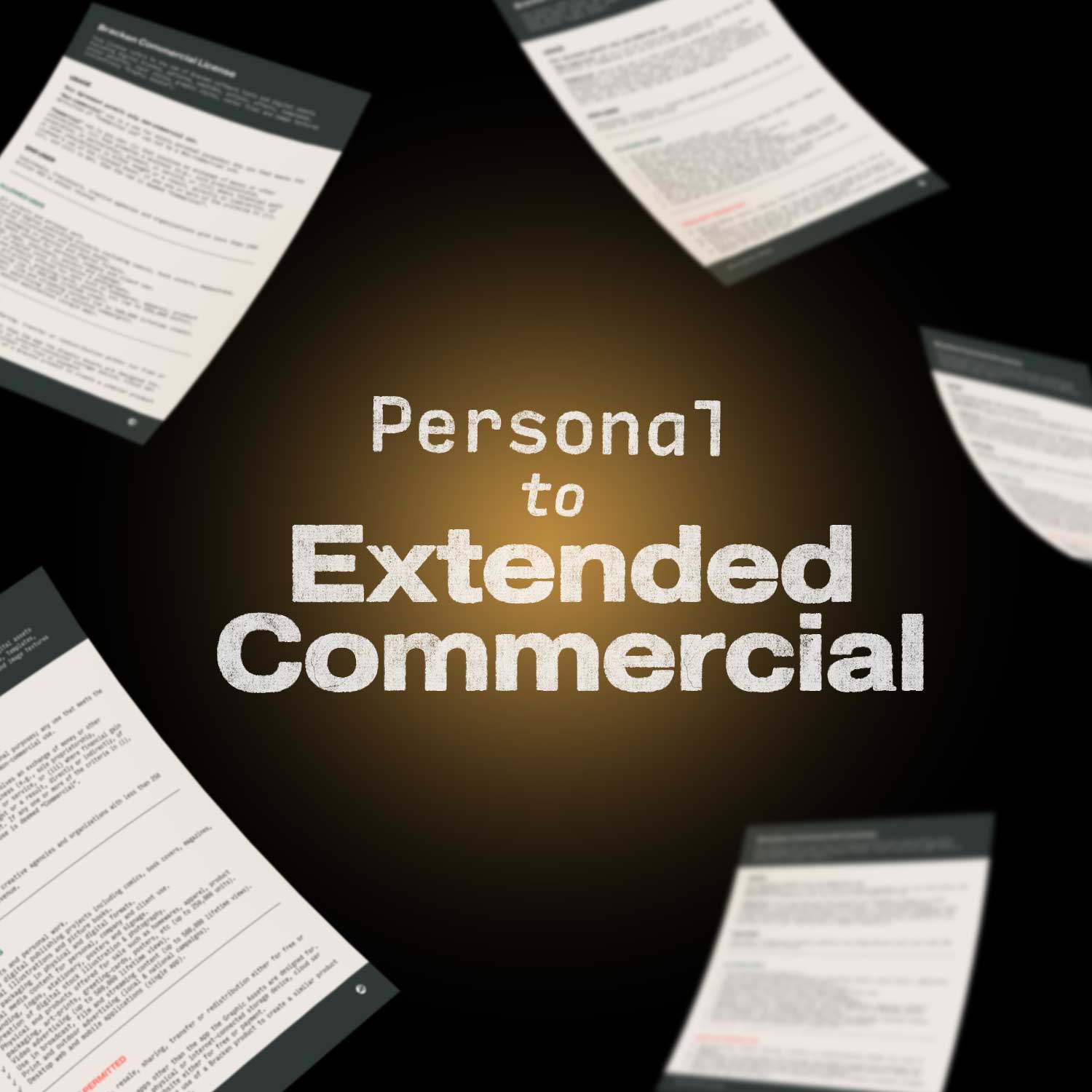 License Upgrade: Personal → Extended Commercial