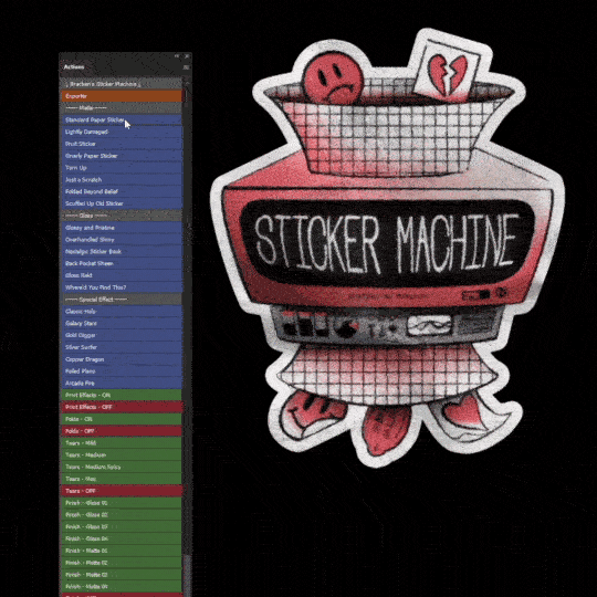 Maker Design Animated Text Sticker - Maker Design Animated Text