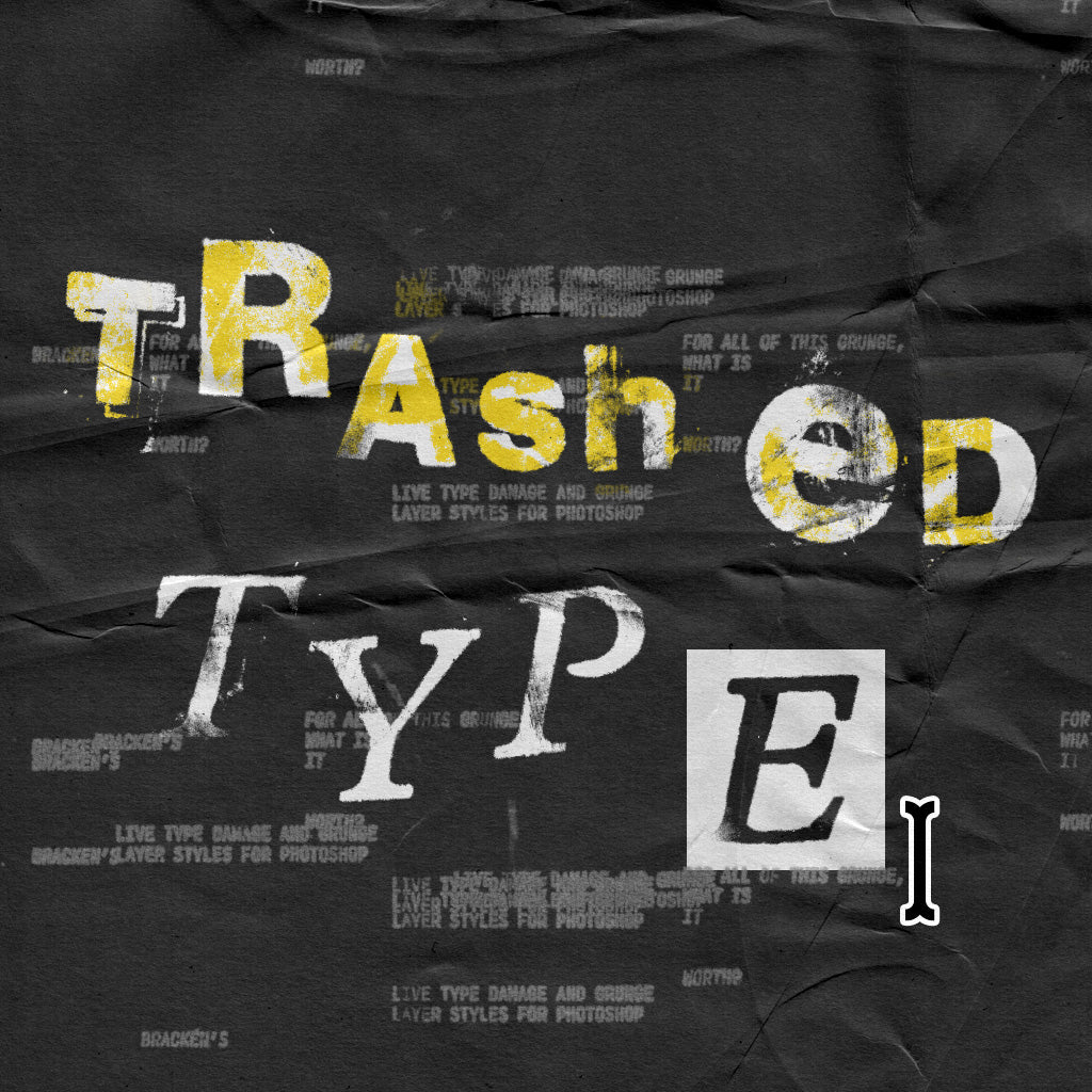 Trashed Type
