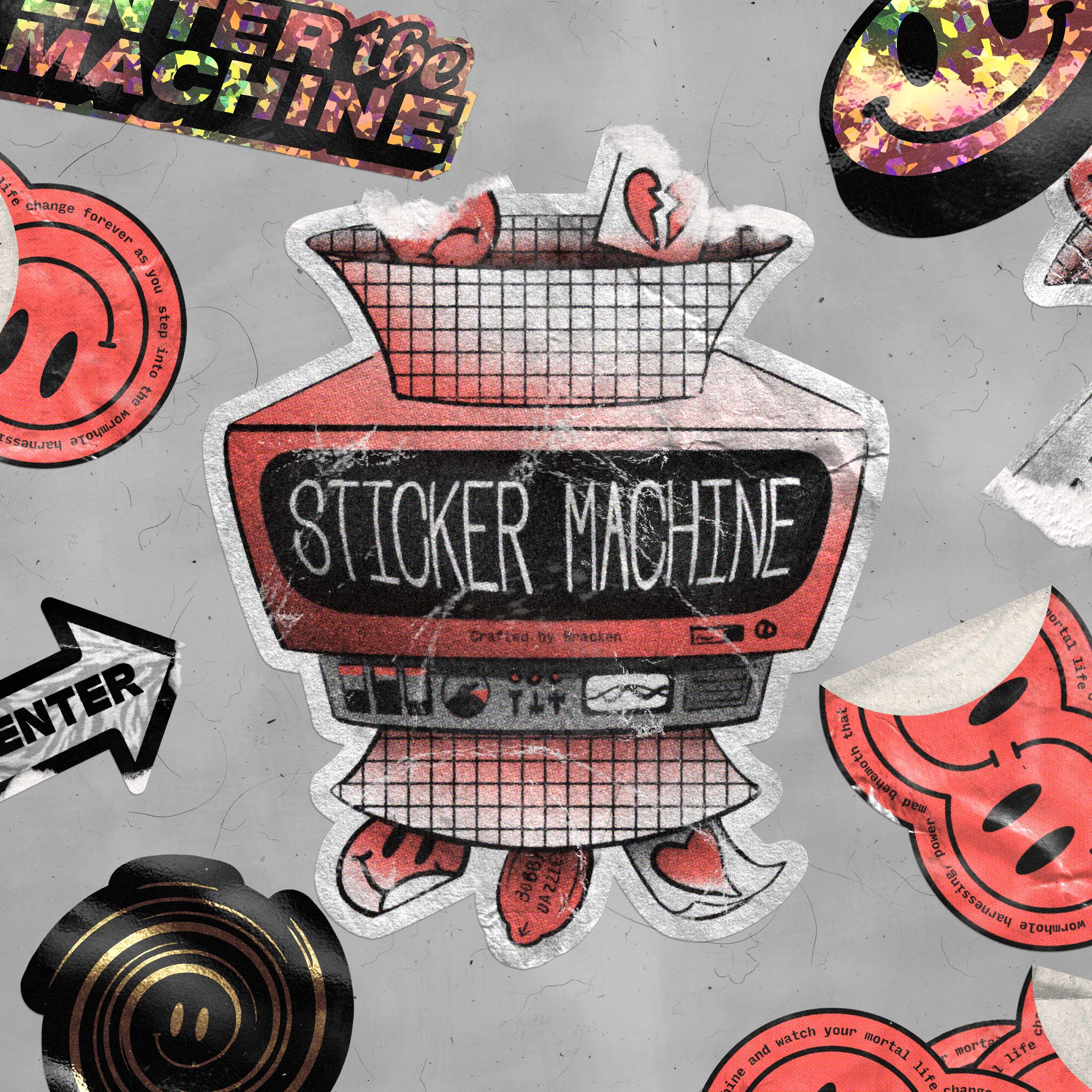 Sticker Machine